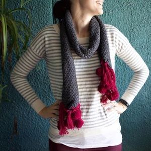 Reserved: Noonday Collection Pom scarf